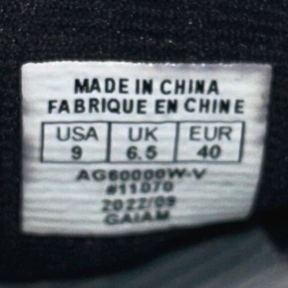 Gaiam Ortholite Yoga Comfort Foam Insoles Women’s Shoes Grey Size 9 NWT - Picture 8 of 8